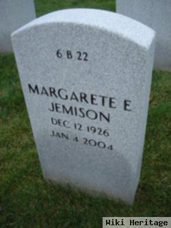 Margarete E Jemison