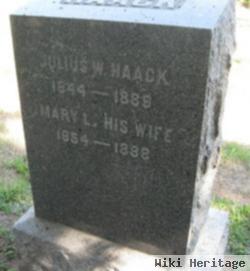 Julius W Haack