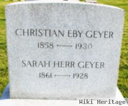 Christian Eby Geyer