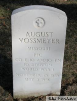 August A Vossmeyer