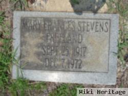 Mary Frances Stevens Freeland