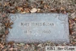 Maye Hines Sloan