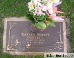 Warren Wesley Garrett