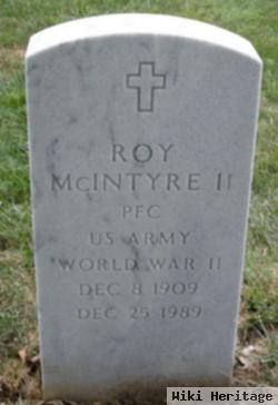 Roy Mcintyre, Ii