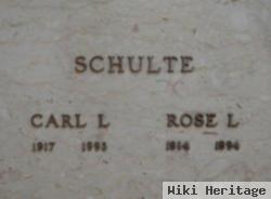 Carl L Schulte