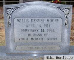 Willis Denver Moore