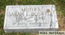 Sarah Elizabeth Hutchinson Boswell