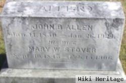 Mary W Stover Allen