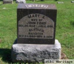 Mary A Kingdon Ford