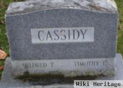 Timothy E Cassidy