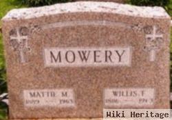 Mattie M Mowery