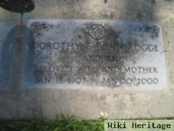 Dorothy E.bohn Anderson Rogge