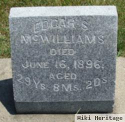 Edgar S Mcwilliams