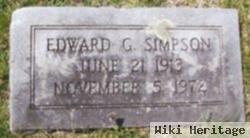 Edward G Simpson