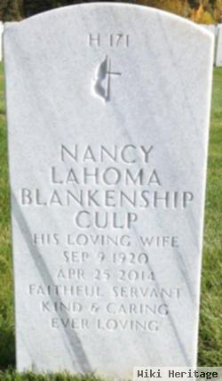 Nancy Lahoma Blankenship Culp