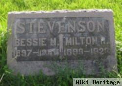 Milton R Stevenson