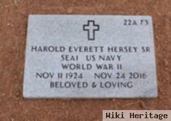 Harold Everett Hersey, Sr