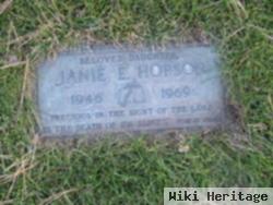 Janie E Hopson