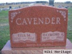 Raymond Arthur Cavender