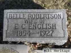 Belle Robertson English