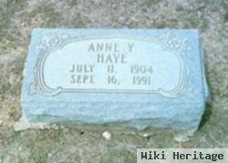 Anne Y. Haye