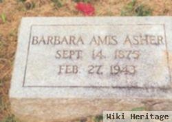 Barbara Amis Asher