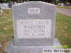 Jonce Larue Warford