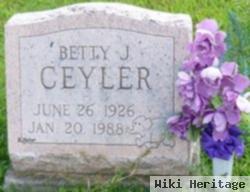 Betty J Ceyler