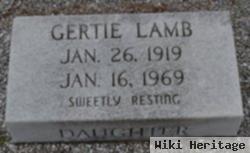 Gertie Lamb