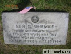 Pfc Leo G Shiemke