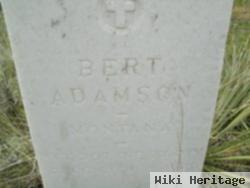 Albert Cleveland "bert" Adamson