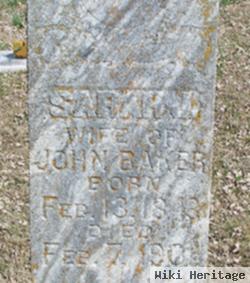 Sarah J Baker