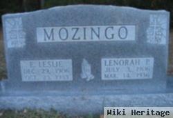 Edward Leslie "eddie" Mozingo