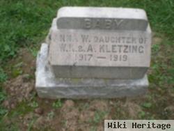 Anna W. Kletzing