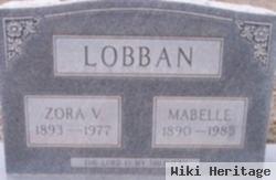 Zora V Lobban