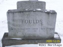 Edith Carrier Foulds