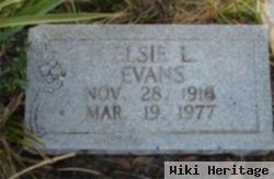 Elsie L. Evans