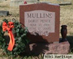 Doris Fay Pence Mullins