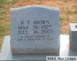 W T Brown