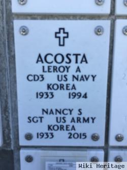 Sgt Nancy S Acosta