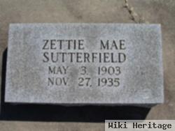 Zettie Mae Sutterfield