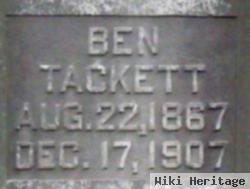 Benjamin "ben" Tackett