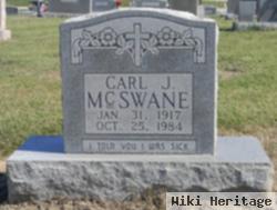 Carl J Mcswane