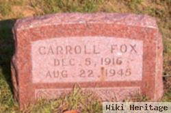 Carroll Fox