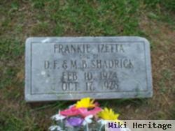 Franklin Izetta "frankie" Shadrick