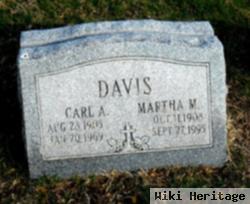 Martha M Davis