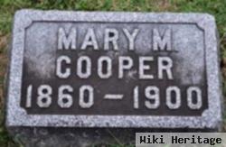 Mary M Cooper