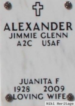 Juanita F Alexander