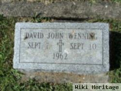 David John Wenning