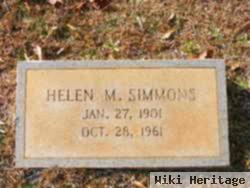 Helen M Simmons